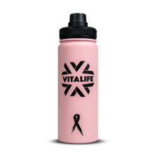 Load image into Gallery viewer, VitaLife Breast Cancer Water Bottle - Special Edition!