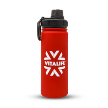 Load image into Gallery viewer, VitaLife Stainless Steel Water Bottle
