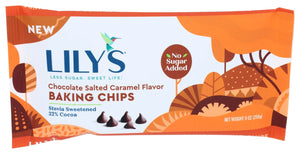 LILY'S Chocolate Salted Caramel  Baking Chips
