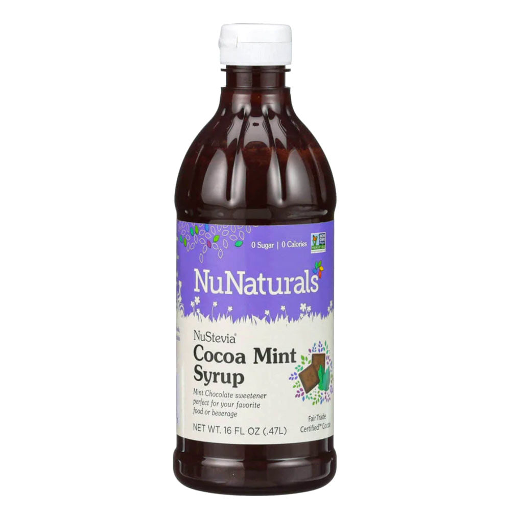 NuStevia Cocoa Mint Syrup 16 oz.