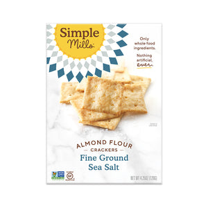 Simple Mills Fine Crackers - Ground Sea Salt