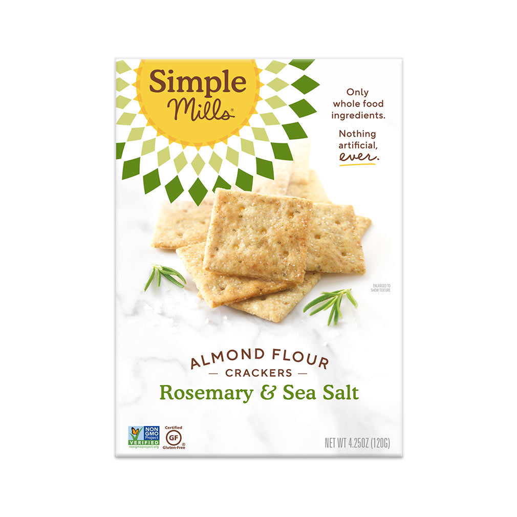 Simple Mills Crackers - Rosemary & Sea Salt