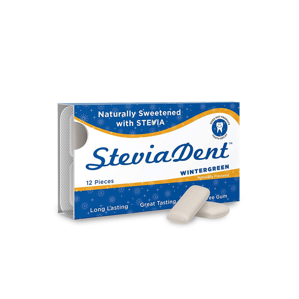 SteviaDent Sugar-Free Gum Wintergreen