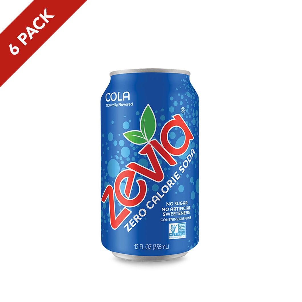 Zevia Soda - Cola 6 Pack
