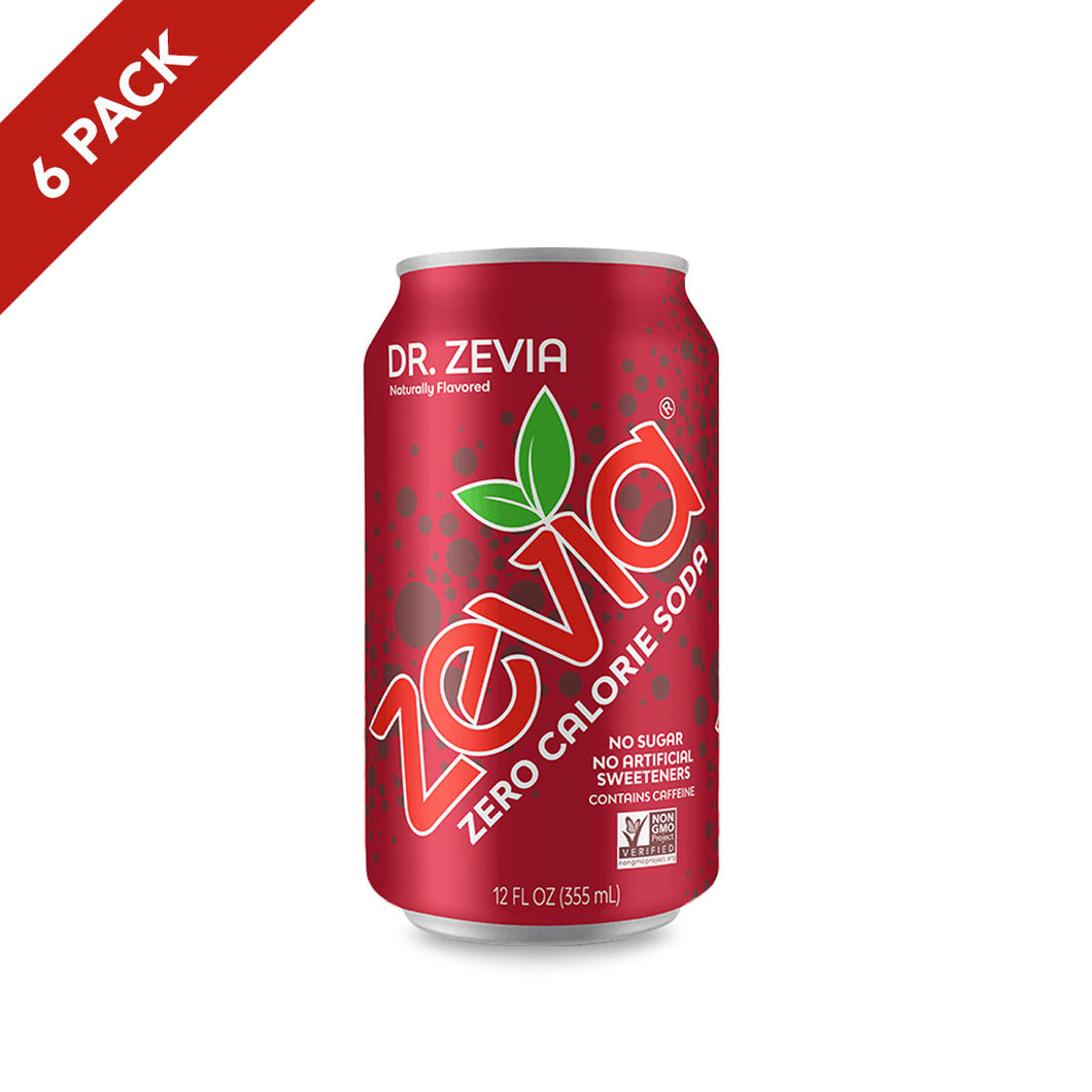 Zevia Soda - Dr. Zevia 6 Pack