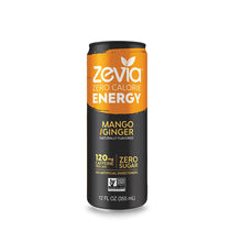 Load image into Gallery viewer, Zevia Energy Mango/Ginger
