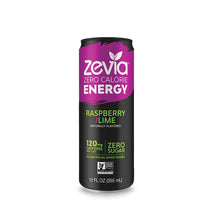 Load image into Gallery viewer, Zevia Energy Raspberry/Lime
