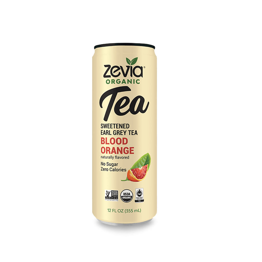Zevia Organic Tea Blood Orange